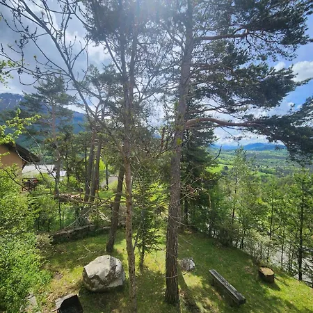 木屋 L'ecrin De Cosy, Vue Montagne